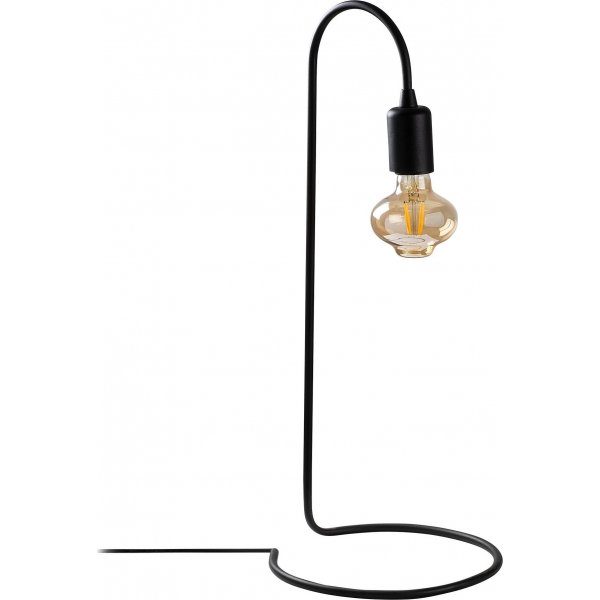 Yllan Tischlampe fertig - Schwarz