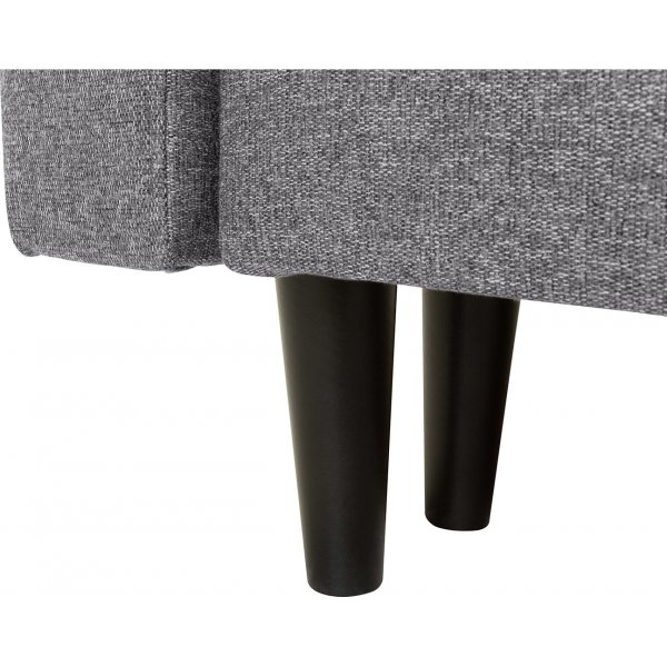 Schlafsofa Noret - Schwarz