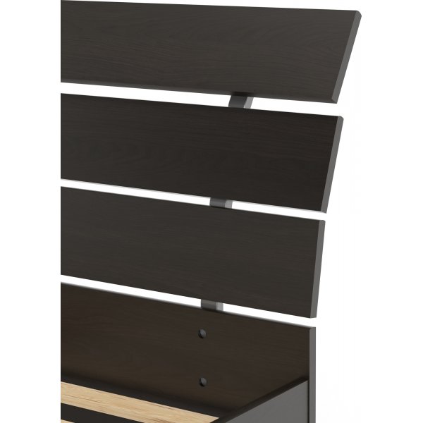 Bett Naia 154 x 203 cm - Kaffee Bett Naia 154 x 203 cm - Kaffee