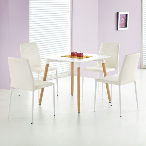 Nesto Esstisch 80x80 cm - Wei