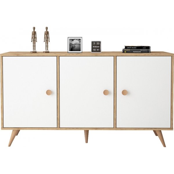 Vilamo Sideboard 12 - Kiefer/wei