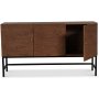 Carl Sideboard mit 3 Tren - braun gebeizte Eiche