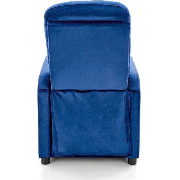 Gunvor Liegesessel aus blauem Samt Gunvor Liegesessel aus blauem Samt