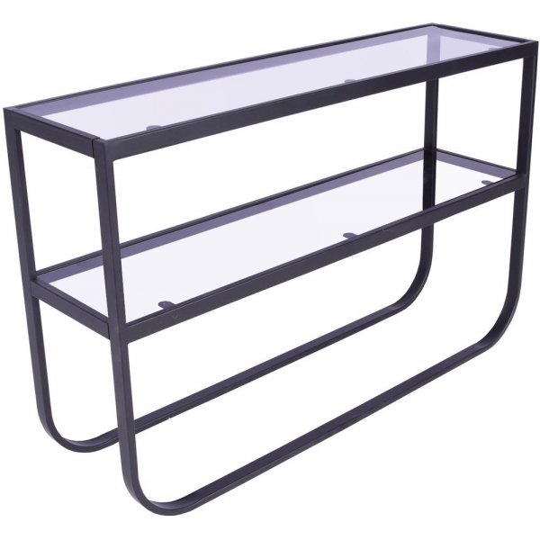 Korsbacken Konsolentisch - Schwarz/Glas Korsbacken Konsolentisch - Schwarz/Glas