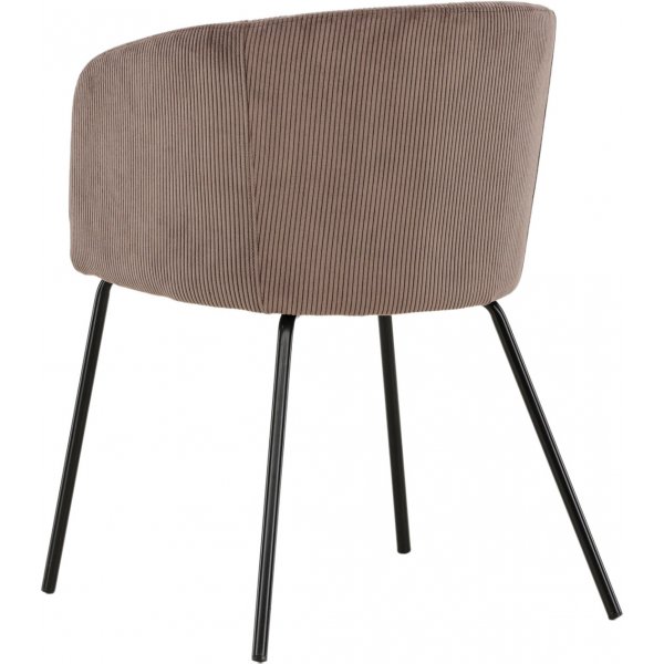 Berit Esszimmerstuhl - Brauner Cord