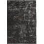 Teppich Lawson 200x300 - Dunkelgrau Viskose-Optik