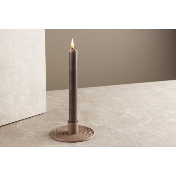 Durchmesser Kerzenständer 12 x 4 cm - Braun Durchmesser Kerzenständer 12 x 4 cm - Braun