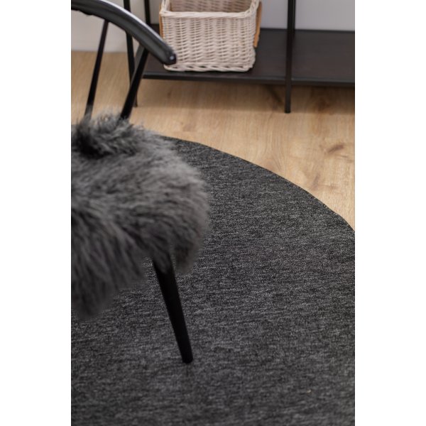 Flachgewebter Teppich Porto Anthrazit Flachgewebter Teppich Porto Anthrazit