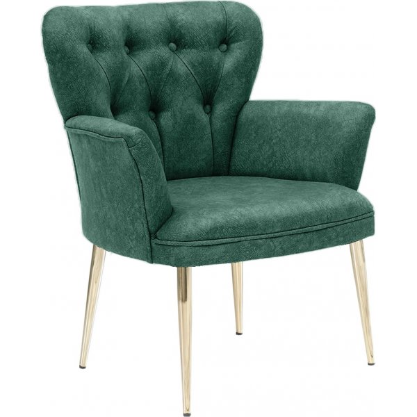 Paris-Sessel - Grn/Gold