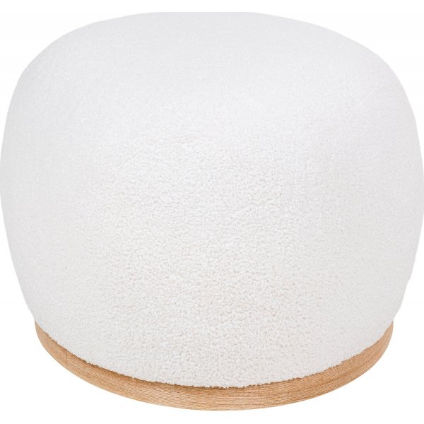 Manhattan Pouf - Grau