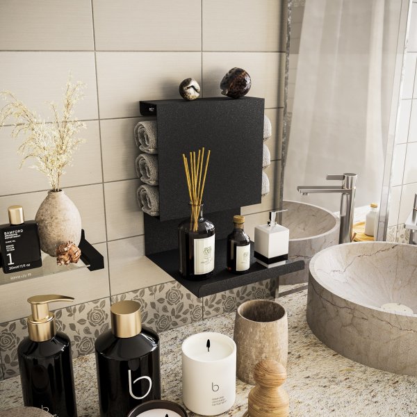 Brano Wandregal Schwarz