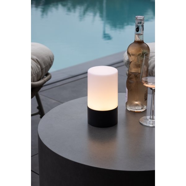 Tubu Tischlampe - Schwarz/Wei�