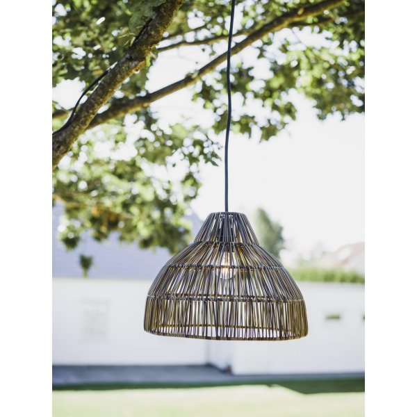 Bao Deckenlampenschirm f�r den Au�enbereich - Grau - 40 cm