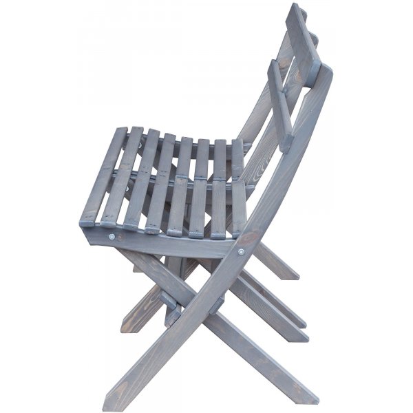 Knohult Outdoor-Sofa | Gartenbank - Grau (klappbar)