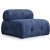 Petite 3-Sitzer-Sofa - Blau