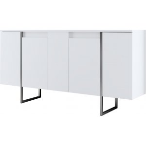 Lux Sideboard - Wei/Silber