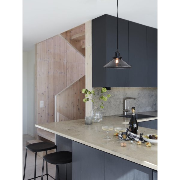 August Fensterlampe - Schwarz - 25 cm August Fensterlampe - Schwarz - 25 cm