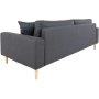 Lido 3-Sitzer-Sofa - Dunkelgrau