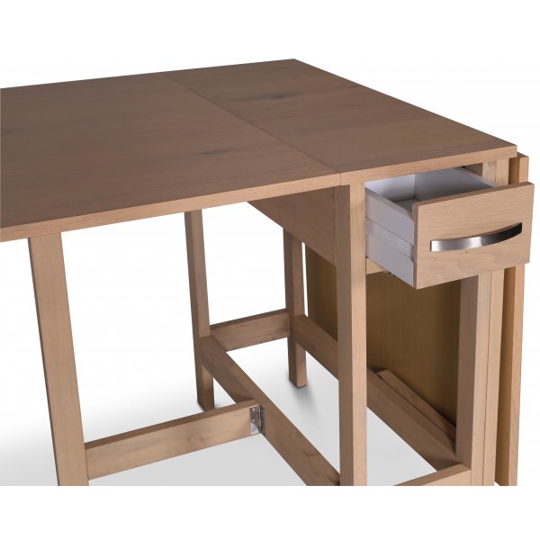 Fårö Klapptisch 30/90/150 x 80 cm - Whitewash + Textilpflege für Möbel Fårö Klapptisch 30/90/150 x 80 cm - Whitewash + Textilpflege für Möbel