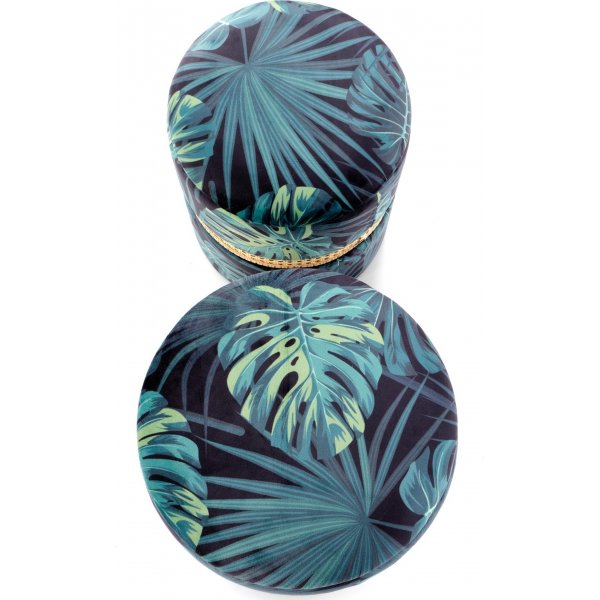 Kinshasa Hocker - Blau Kinshasa Hocker - Blau