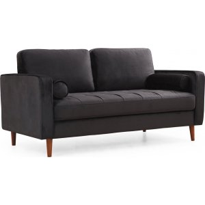 Rome 2-Sitzer-Sofa - Schwarz