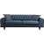 Arredo Capitone 3-Sitzer-Sofa - Marineblau