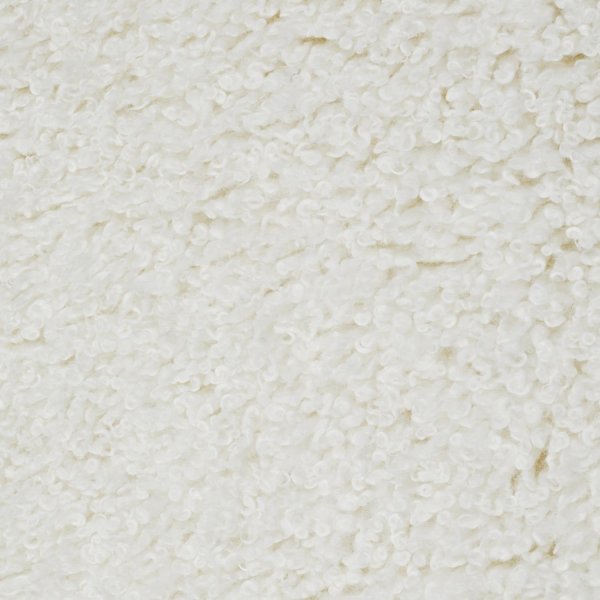 Wolliges Dekokissen Elfenbein - 45 x 45 cm