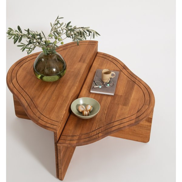 Altopiano Couchtisch 90 x 45 cm - Kastanie Altopiano Couchtisch 90 x 45 cm - Kastanie