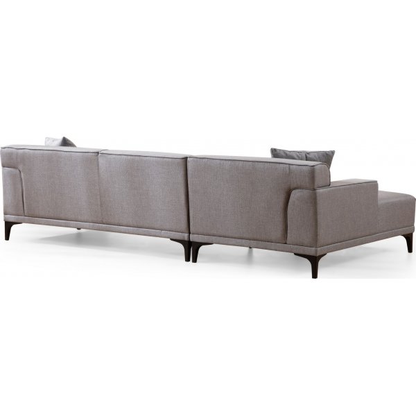 Diwansofa Petra - Hellgrau