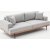 Liva 3-Sitzer-Sofa - Grau