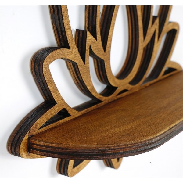 Rafa Wandregal 264 Walnuss