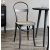 Danderyd No.16 schwarzer Stuhl mit Rattansitz + Mbelpflegeset fr Textilien