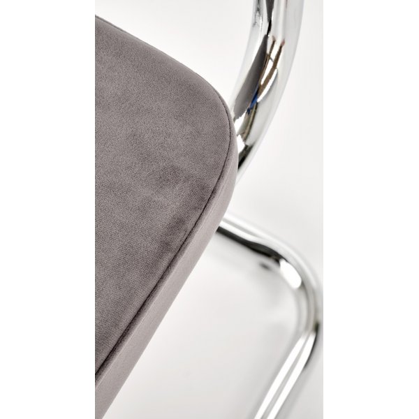 Cadeira Esszimmerstuhl 504 - Schwarz/Grau