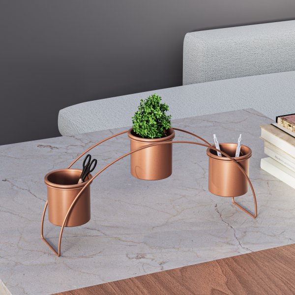 Plato 12 Vorratstöpfe - Kupfer Plato 12 Vorratstöpfe - Kupfer