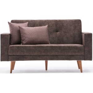 Dublin 2-Sitzer Schlafsofa - Braun