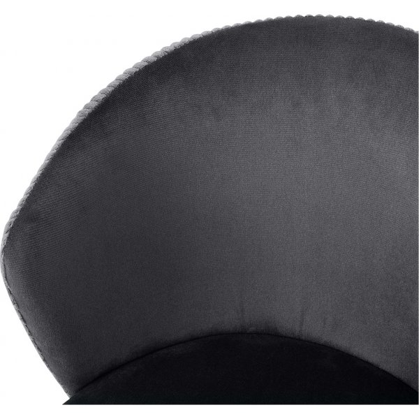 Gestellstuhl Ragit - Dunkelgrau