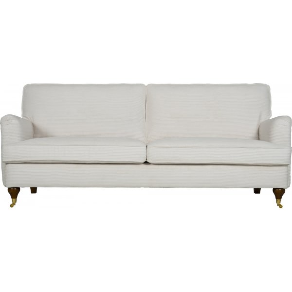 Howard 3-Sitzer-Sofa aus beigem Cord