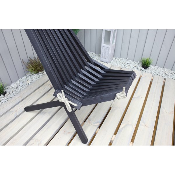 Kalkutta-Stuhl - Schwarz Kalkutta-Stuhl - Schwarz