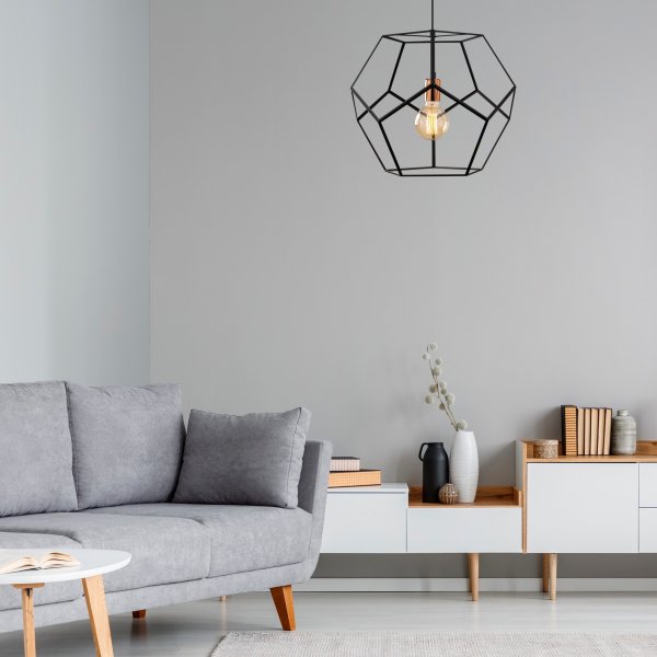 Degir Deckenleuchte MR-113 - Schwarz/Bronze