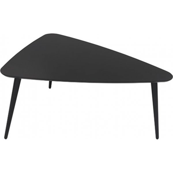 Triango Couchtisch 80 x 65 cm - Schwarz