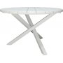 Scottsdale Outdoor-Gruppentisch 112 cm inkl. 4 Kungshamn-Positionssthle - Wei