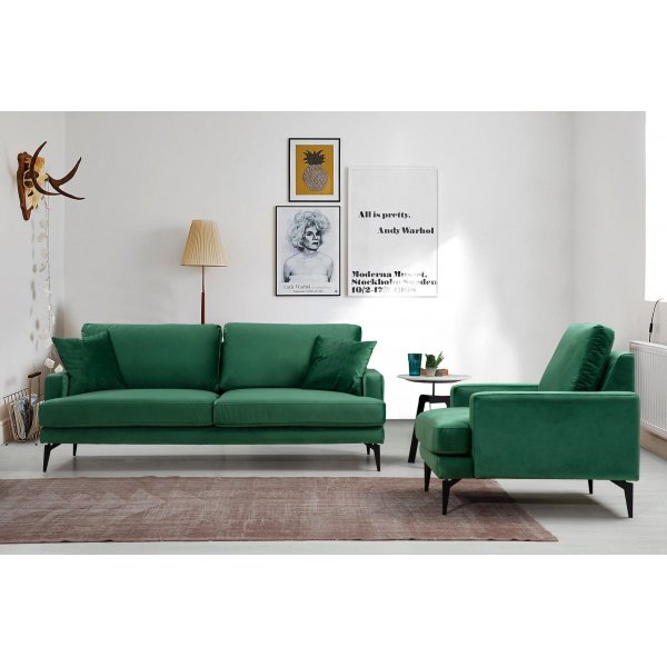 Papira 2-Sitzer-Sofa - Grn