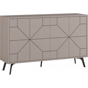 Dune Sideboard 123 cm - Helles Wildleder