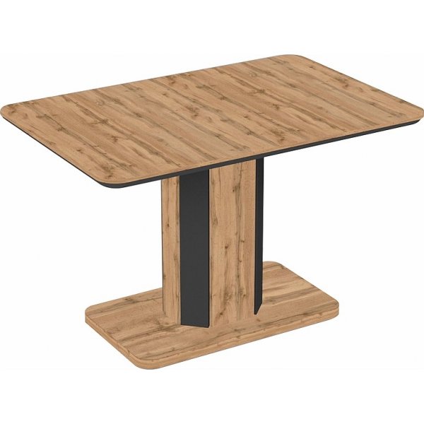 Hexon Esstisch 120-160 x 80 cm - Wotan Eiche/anthrazit Hexon Esstisch 120-160 x 80 cm - Wotan Eiche/anthrazit