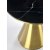 Tribeca Couchtisch 50 cm - Schwarzer Marmor/Gold