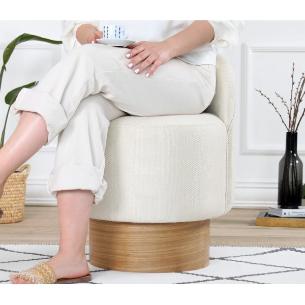 Barren-Hocker - Creme