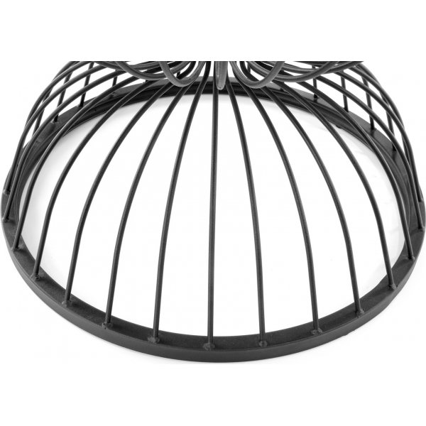 Rudyard Couchtisch Ø50 cm - Weiß/Schwarz Rudyard Couchtisch Ø50 cm - Weiß/Schwarz