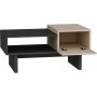 Frank Couchtisch 100 x 60 cm - Beige/Anthrazit