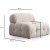 Petite 3-Sitzer-Sofa - Creme