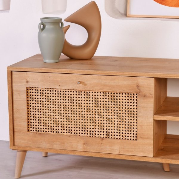 Haze TV-Stnder 140 cm - Eiche